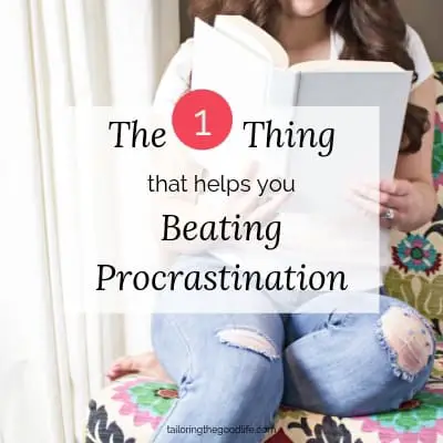 The 1 Thing That Helps You Beating Procrastination