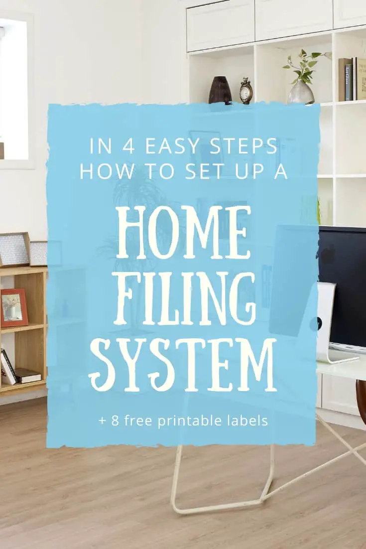 How to set up a home filing system in 4 easy steps