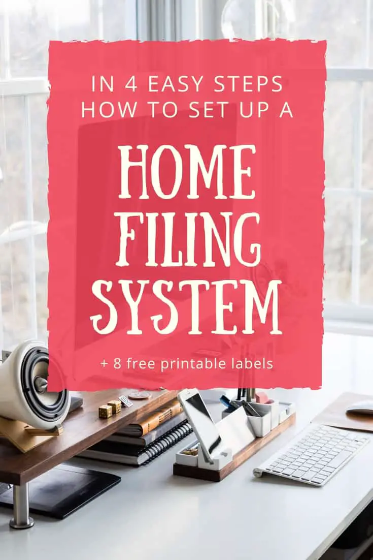 How to set up a home filing system in 4 easy steps
